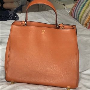 MCM Worldwide Top Handle Bag